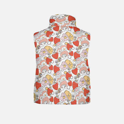 Strawberries + Flowers Vest