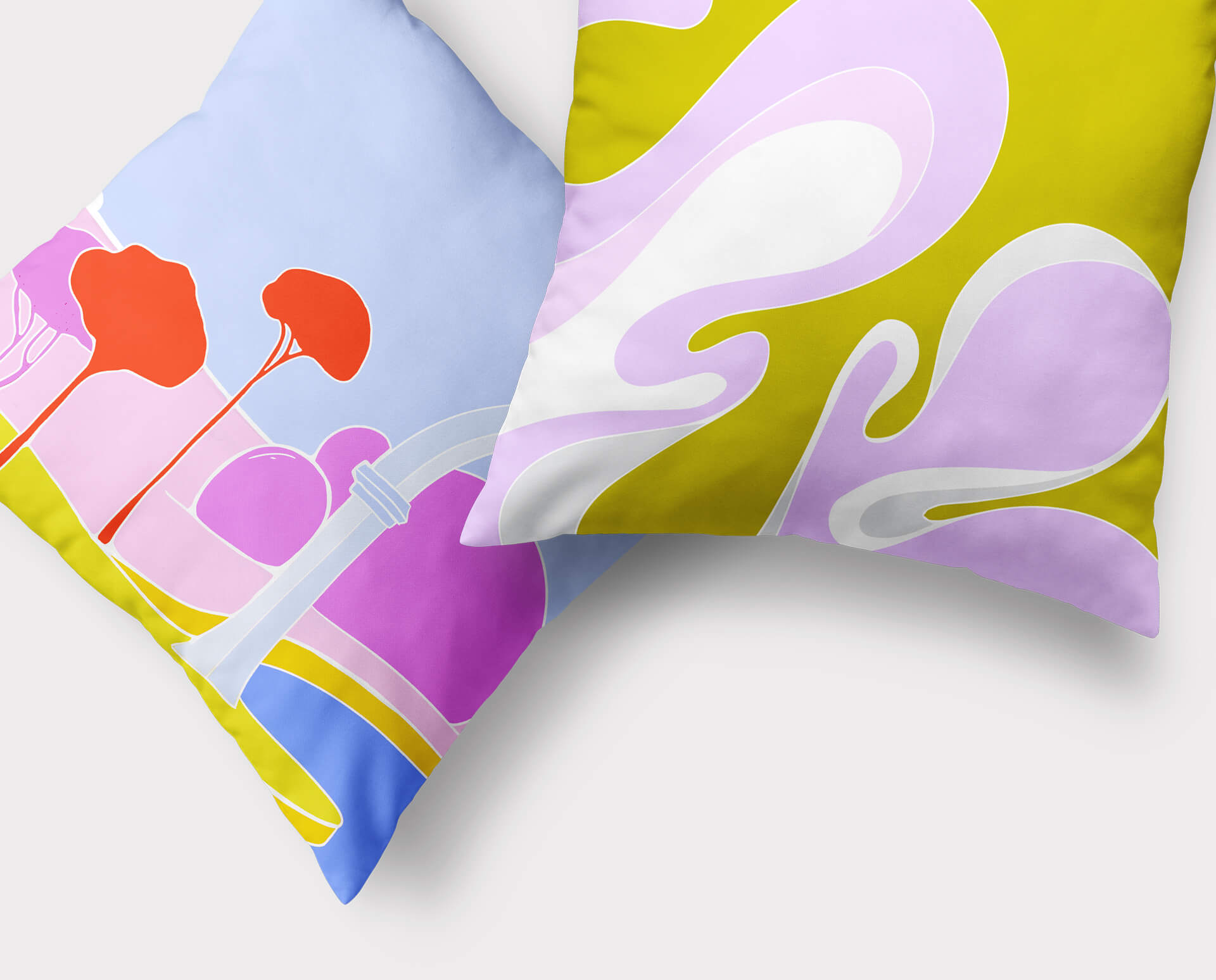 Colorful cushion covers
