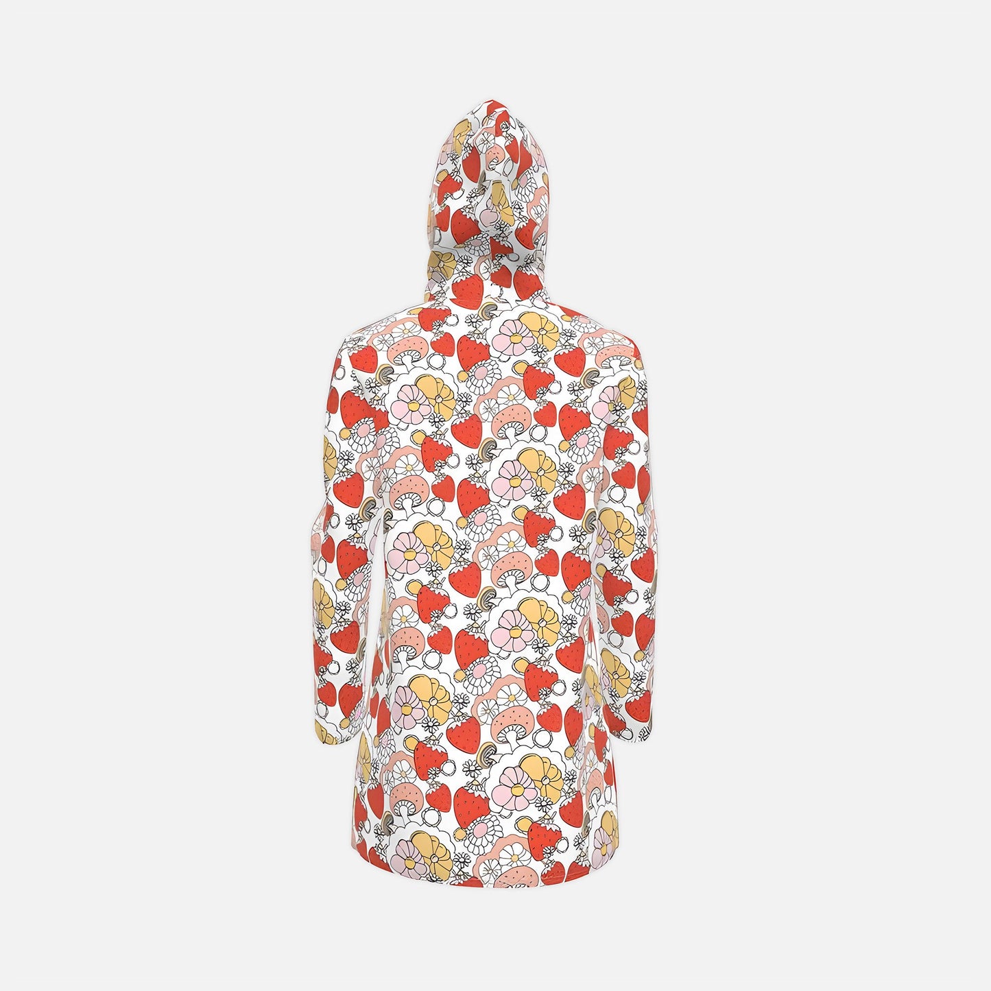 Strawberries & Flowers Raincoat