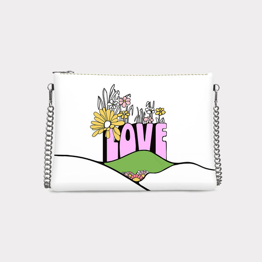 Love and Plants Leather Crossbody